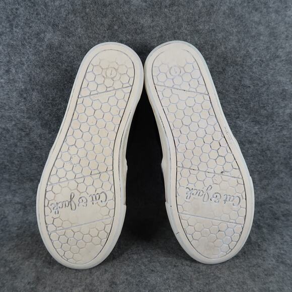 Cat & Jack Shoes Kids 1 Slip On Sneakers Casual Lifestyle Trainer Black Flat - Picture 10 of 12